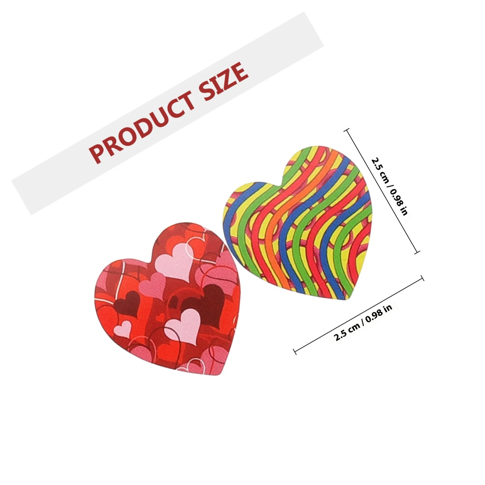 5 Rotoli di Adesivi Festivi per San Valentino a Forma di Cuore, Sigilli per Regali, Decalcomanie per Buste, Scatole, Borse, Progetti Fai-da-Te, Matrimoni, Feste di Compleanno