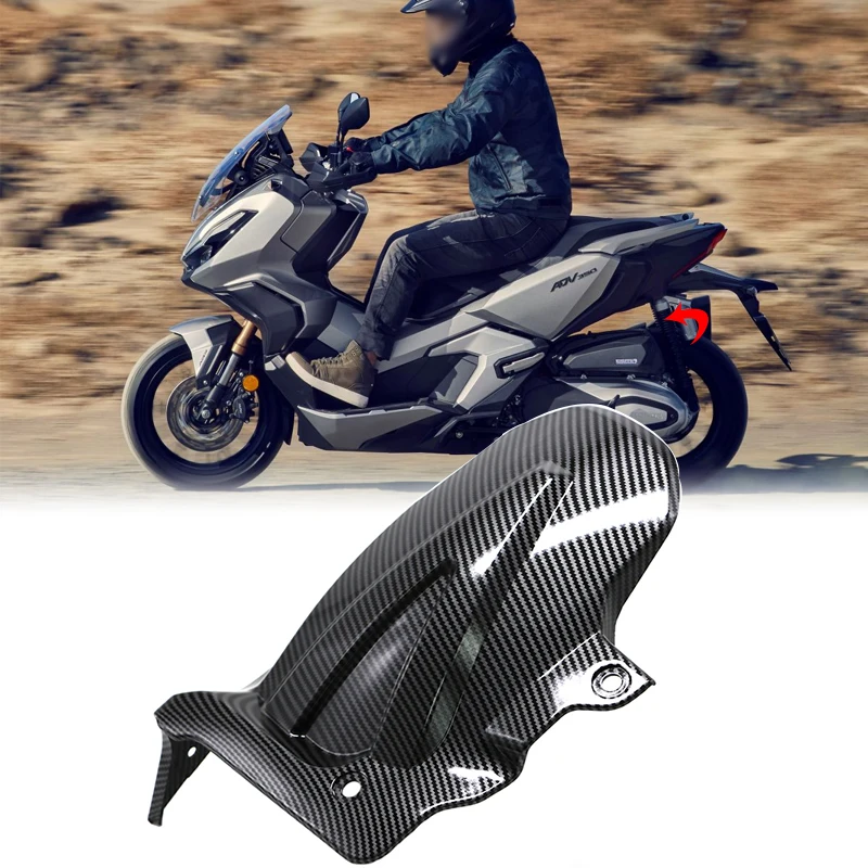 

For HONDA ADV350 ADV250 ADV 250 350 2021 2022 2023 Motorcycle Carbon Rear Wheel Hugger Fender Mudguard Mud Splash Guard