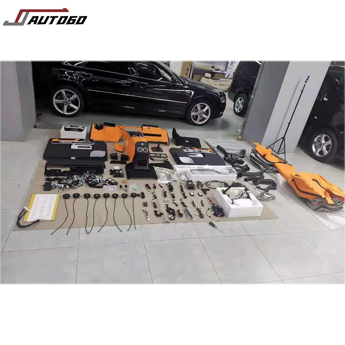 Auto Modification Interior Conversion Upgrade Kits for Benz G W463 00-18 Upgrade to W464 G63 B- Latest Style Assembly