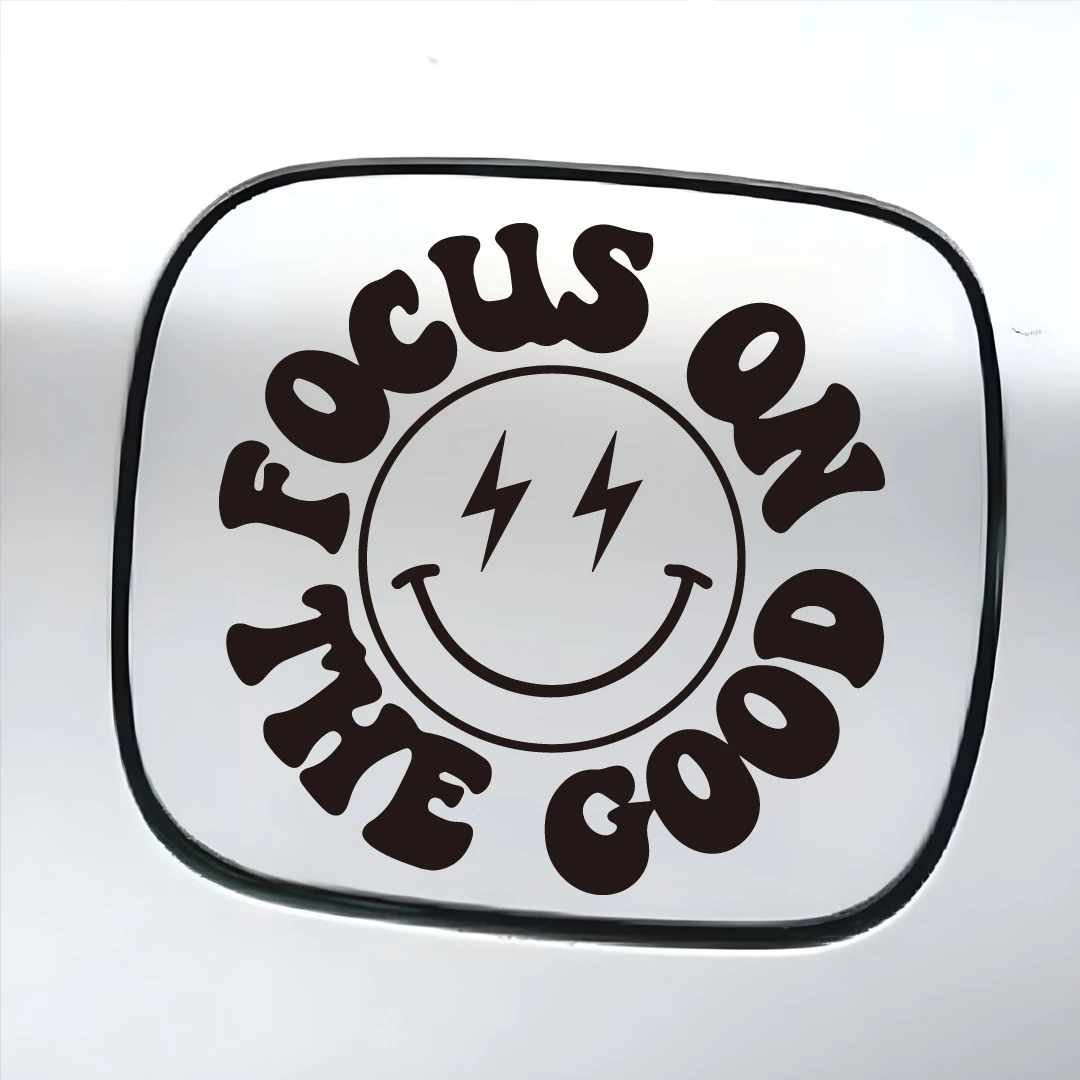 Focus on good fuel tank cap pickup truck window glass car motorcycle off-road modification decorative waterproof vinyl sticker