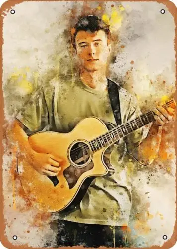 Metal Tin Sign Alec Benjamin Music Poster Wall Decor Funny for Home