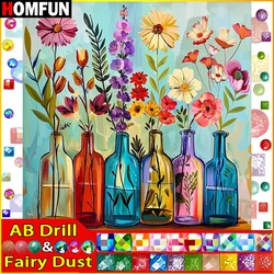 HOMFUN Fairy Dust AB Diamond Painting 
