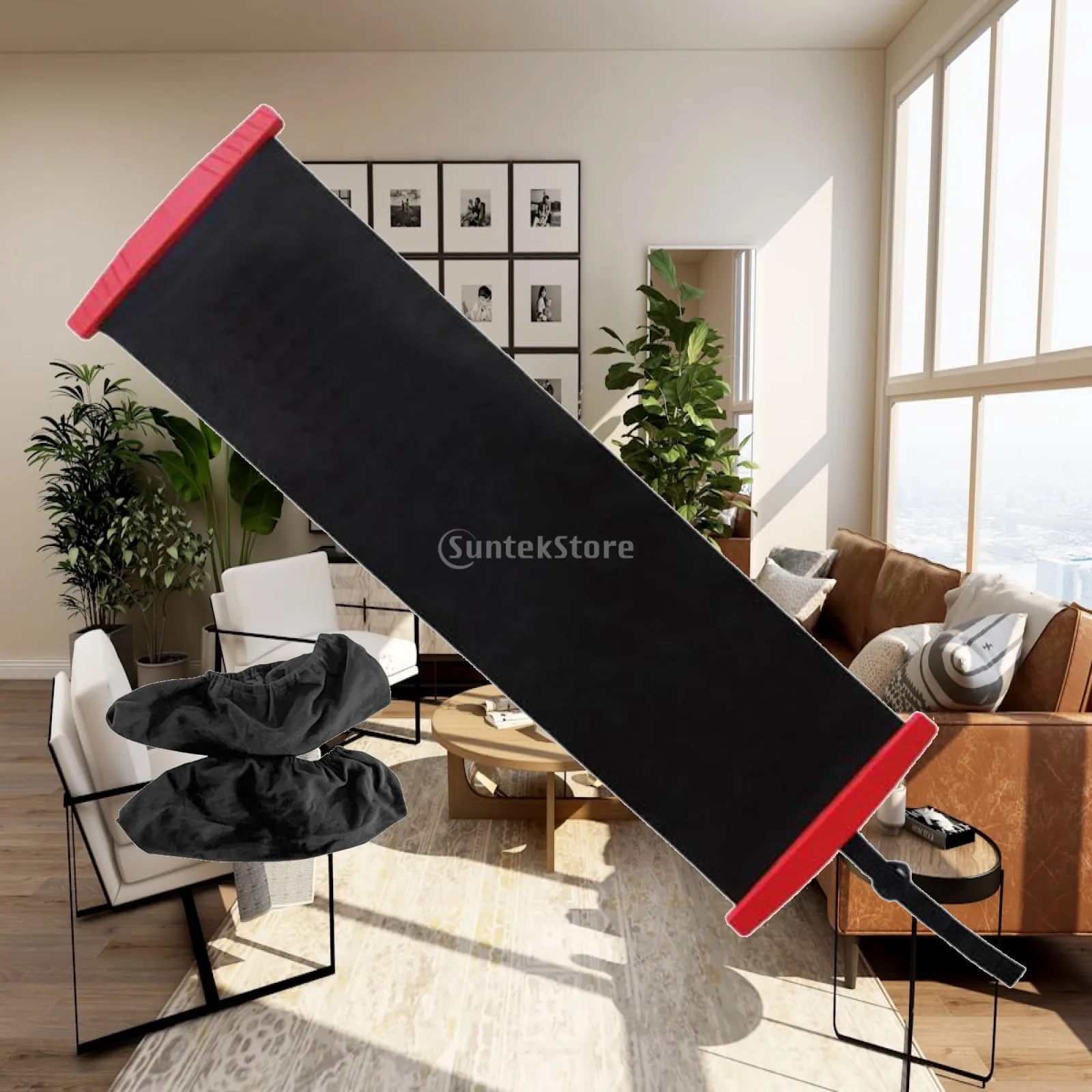 Fitness Slide Board Non Slip Durable Glide Plate for Hockey Skating Balance Training at Home