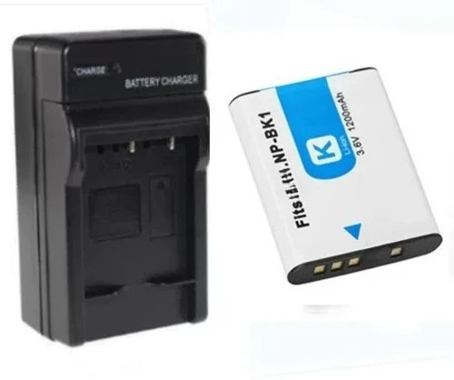 ，。for Sony DSC S750 S780 S950 S980 W190 W180NP-BK1 Battery + Charger，。