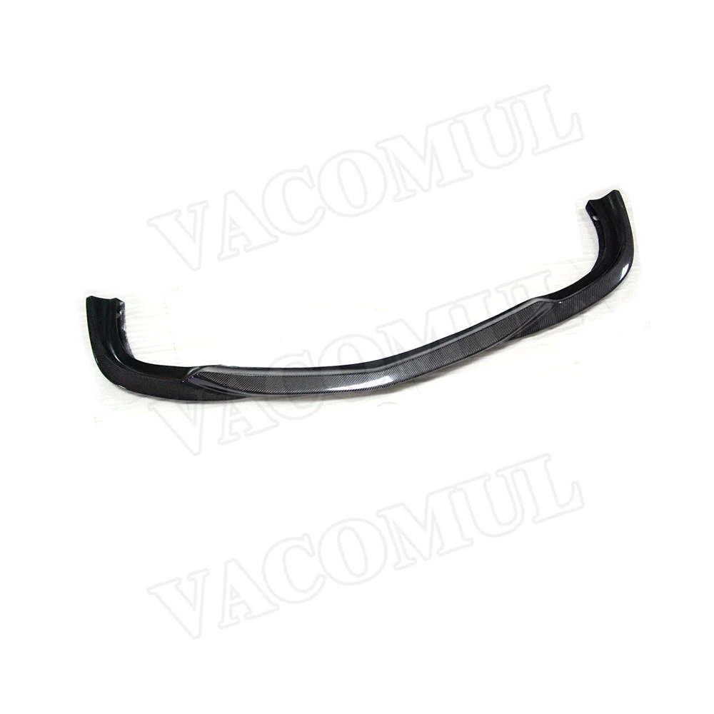 VACOMUL Carbon Fiber Front Bumper Lip Spoiler for Mercedes Benz C Class W204 C63 AMG Sport 2008 -2011 Car Styling