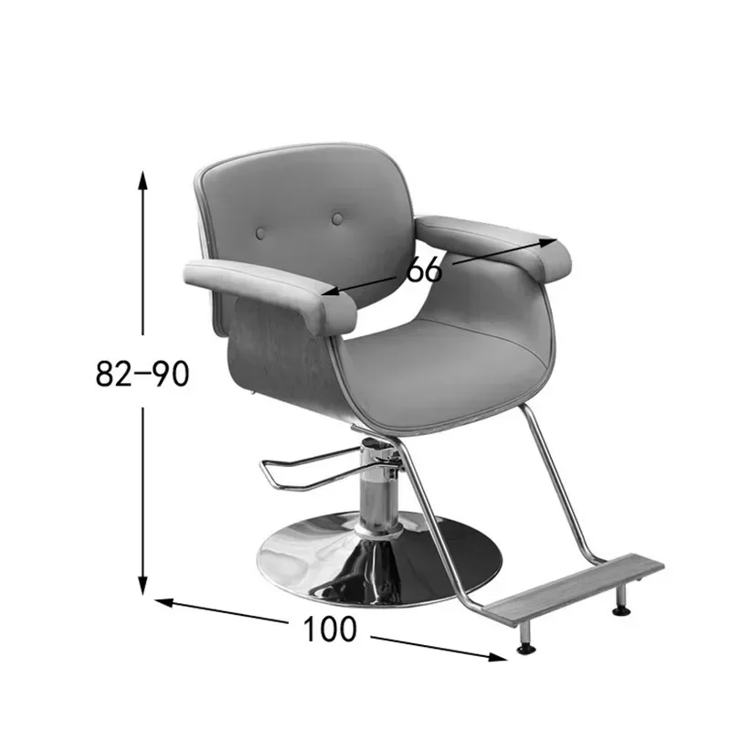 Salon Unique Barber Chair Professional Simple Nordic Modern Barber Chair Trendy Comfortable Silla Barbero Commercial Furniture