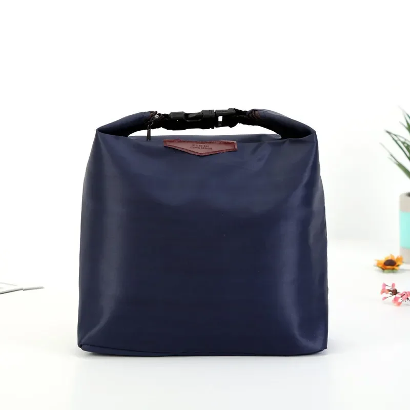 Thermal Insulated Lunch Bag Portable Oxford Cloth Cooler Lunchbox Storage Bag Carry Picinic Food Tote Insulation Package 1pc