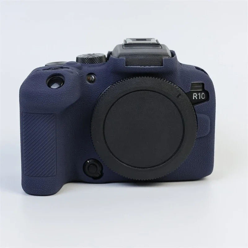 Protective cover For Canon EOS R10 Camera Bag Silicone Case R10 Soft silicone Armor Skin case + free tempered film