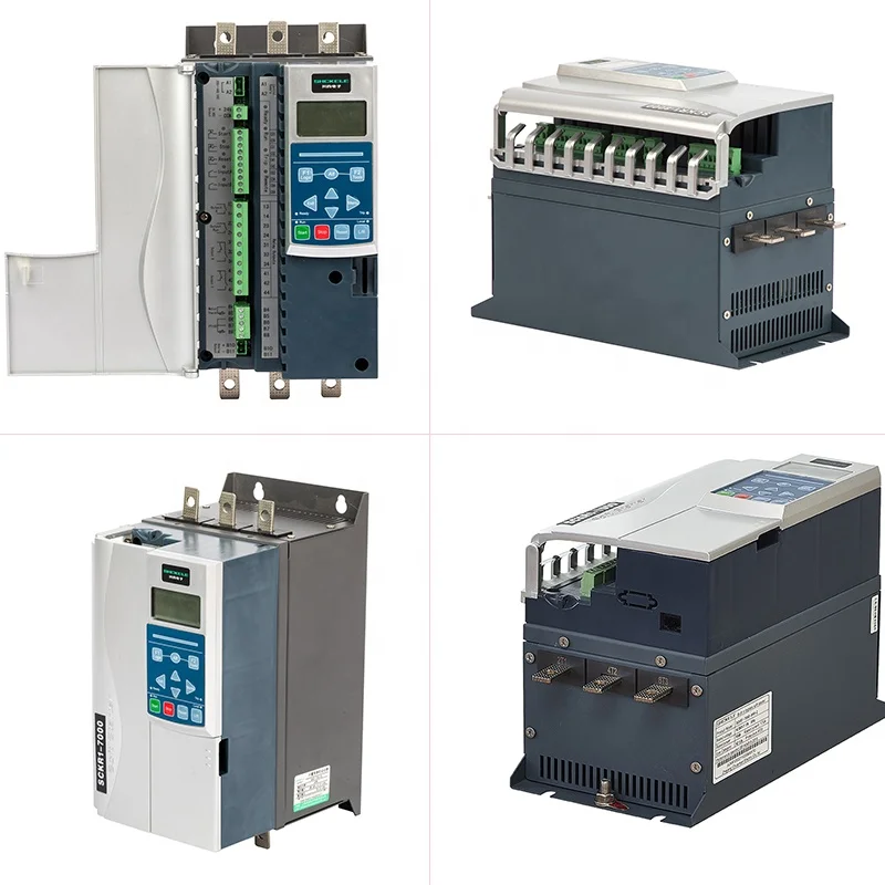 Top10 Quality Arabic Language 3 Phase Soft Starter 5.5-1000KW 380V/450V-690V Built Bypass Pump CE Certified IP65 Protection