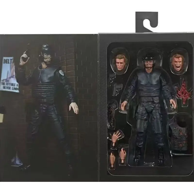 NECA Figuur Robocop Alex J. Murphy Action Figure Model Speelgoed Gezamenlijke Movbale Pop Kamer Ornament Kerstcadeau voor kinderen