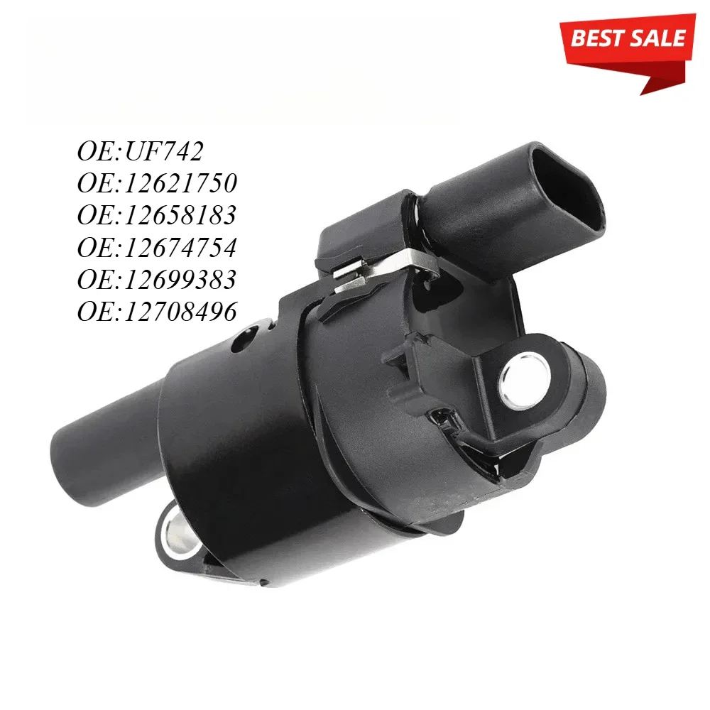 

Стандартная катушка зажигания UF742 UF-742 26024068 12621750 12658183 12674754 для Chevrolet Camaro V8 6.2L UF742A AUT11525001S 5C1876