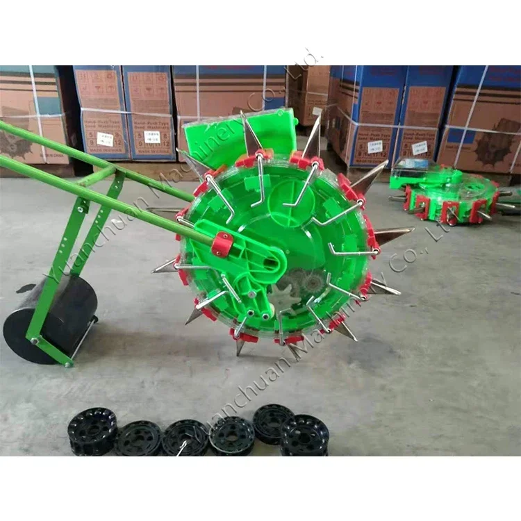 Hand-push corn peanut soybean soybean planter on-demand machine multi-function planter small corn planter