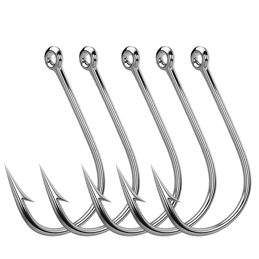 FTK High Carbon Steel Carp Fishing Hook Strong Japan Ringed Shape Barbed ISEAMA Worm Fishhook for Carp Fishing Accessories