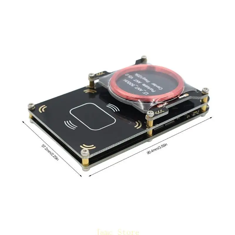 LX0B RFID CARD CARDER CARDER Professional Copier Duplicator Double USB Ports Code for Proxmark3