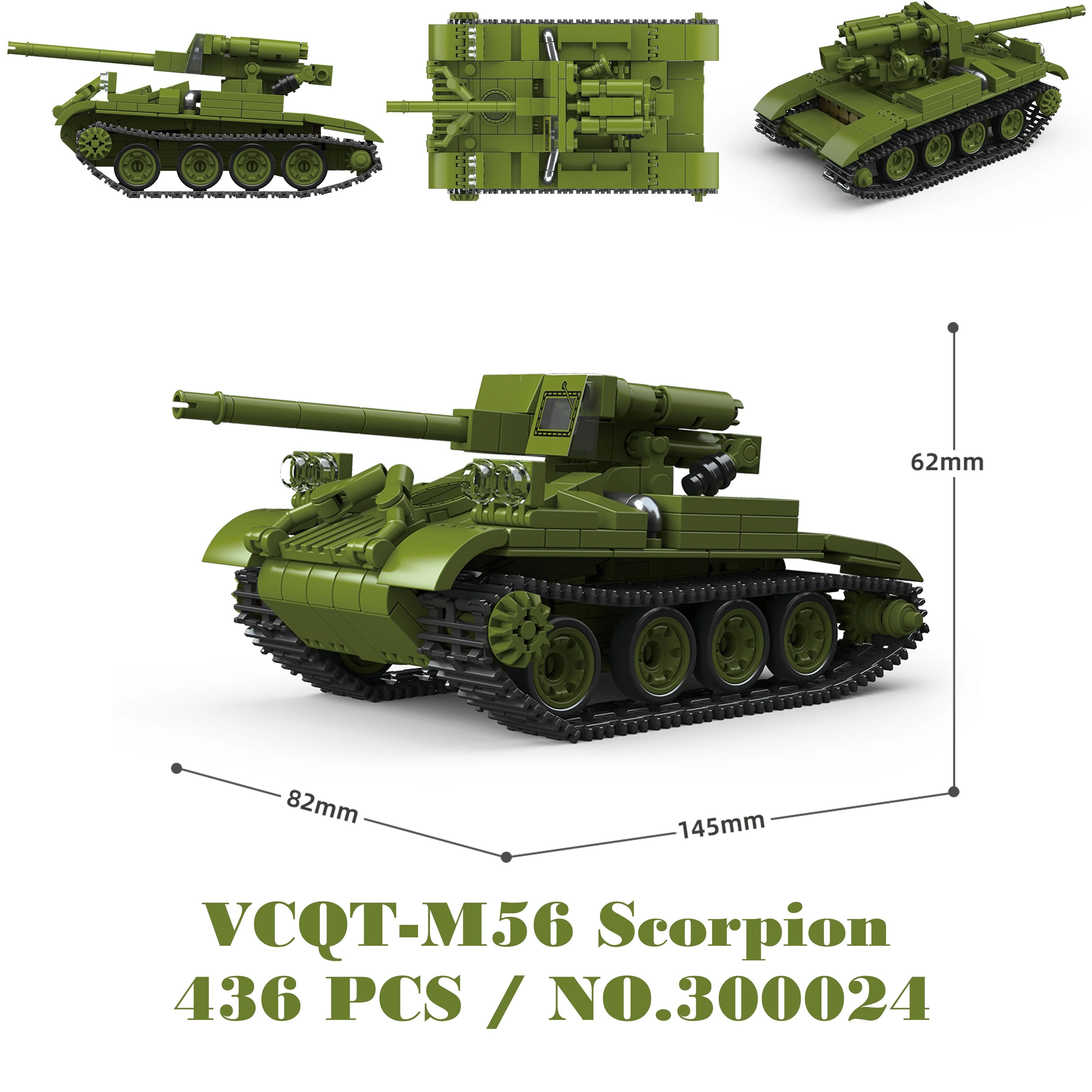 Militaire tanks Stuart SdKfz251 Panzer VI Sherman US Army Quan Guan WOII soldaat figuur model bouwsteen blok kind kinderen speelgoed