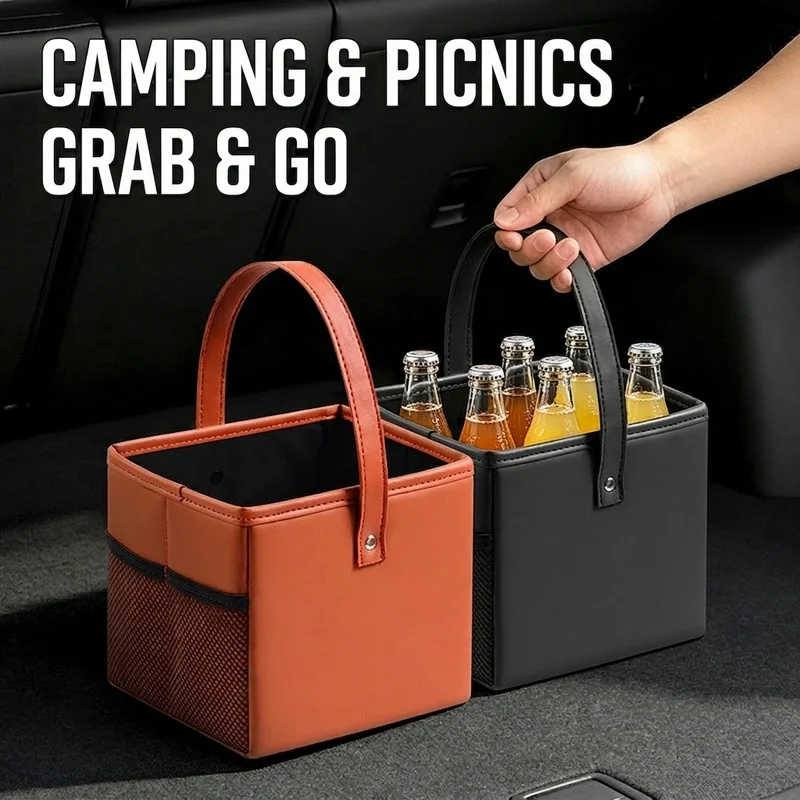Car storage box, in-car carry-on suitcase, car armrest compartment, storage box, vehicle seat ornament, storage box, interior su