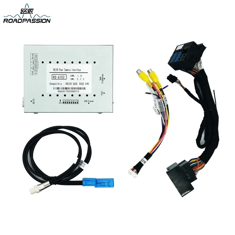 MSS60L V40 V60 XC60 Volvos S60 واجهة فيديو الوسائط المتعددة