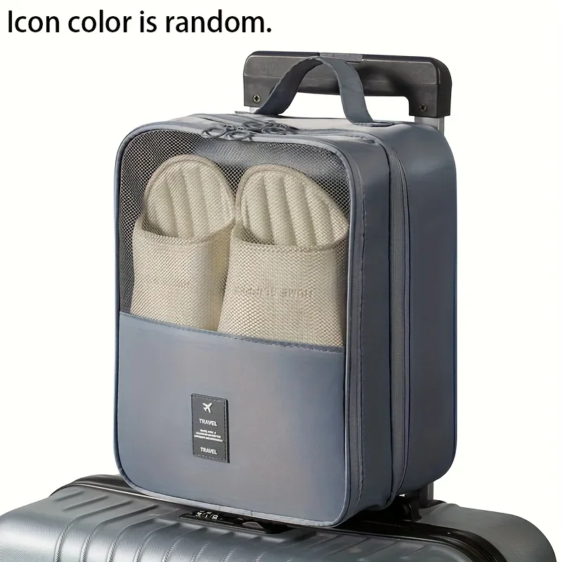 

Органайзер для дорожной обуви — подвесной органайзер, большая вместимость, многофункциональный, можно стирать в машине, экономия места, несколько отделений