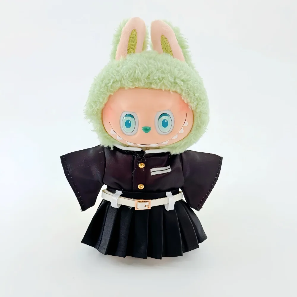 Voor 15/17 cm Labubu Poppenkleertjes Cosplay Kostuum Dress Up Pop Accessoires Veranderende Jurk Spel Halloween Kostuum Gift speelgoed