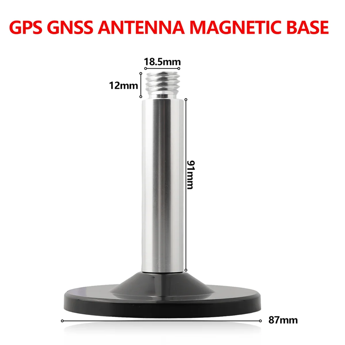 GPS GNSS Antenna Magnetic Base Mounting 5/8-11 Thread High-Precision Resistance Oxidation Resistance Adapter