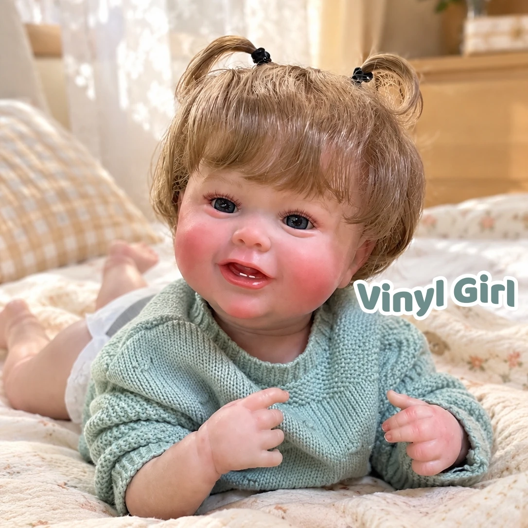 Washable Cuddly Kodi Reborn Doll, Rooted Hair, Hand Painted Skin, Visible Veins, Soft Vinyl Body, Lifelike Newborn, Bebe Reborn