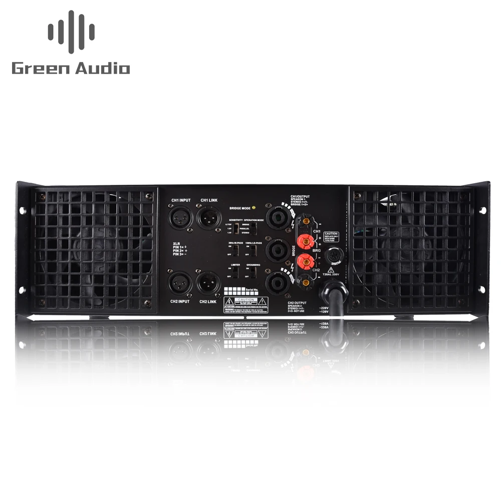 GAP-CA30 profesional 5000 watt audio 2 saluran penguat daya tinggi