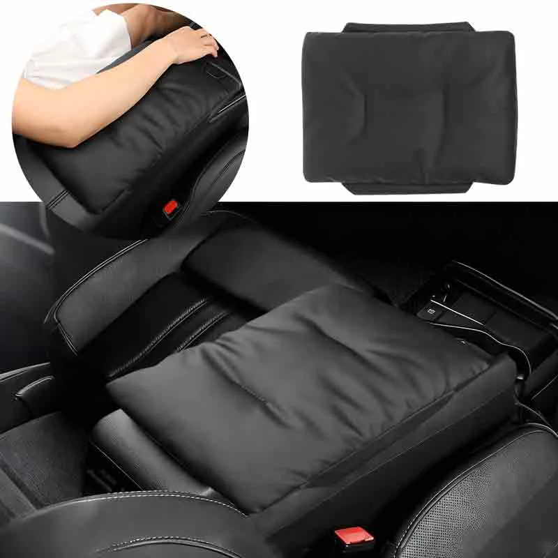 Car Velvet Armrest Pad Elbow Rest Mat Console Protector Cover Interior For Lexus UX250h RX450h CT200h RX400h NX300h RX350 RX3