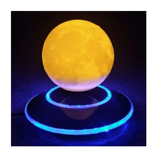 3D luna luce notturna sfera decorativa spazio officina pianeta a forma di luna Design speciale lampada decorativa luce notturna vendita calda moda