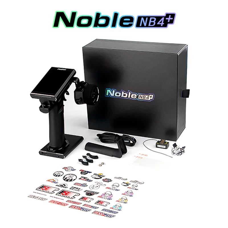 Flysky Noble Nb4+Top Remote Control 8-Channel 2.4g Color Screen Touch Gun Control Left And Right Hand Switching