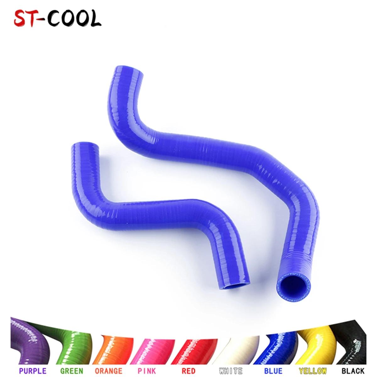 

For 1995-1999 Nissan Maxima VQ30DE VQ 3.0L 1998 1997 1996 Radiator Coolant Hoses Kit Silicone Tubes Piping 2Pcs 10 Colors