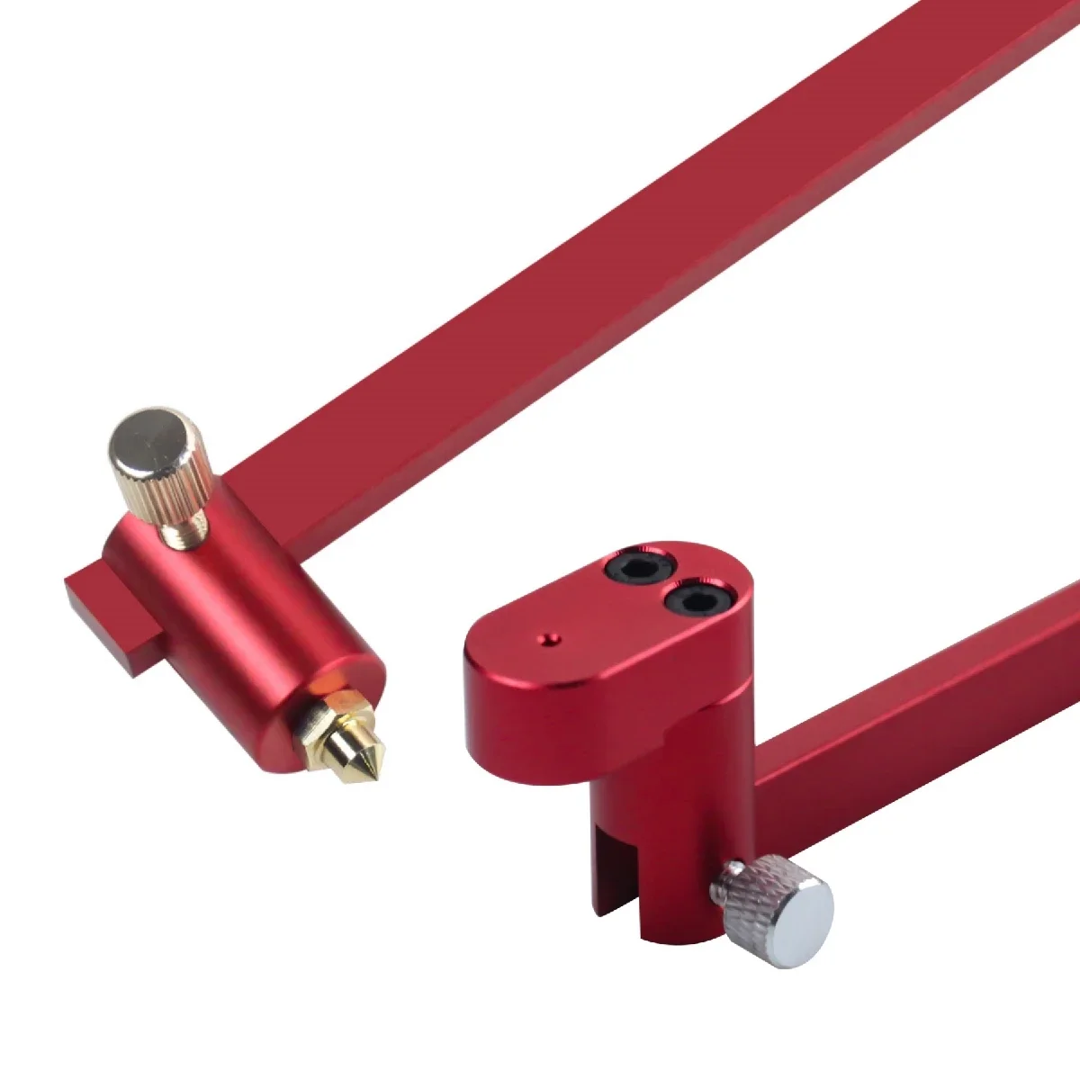 เมตริกและนิ้วปรับไม้บรรทัดวงกลม,งานไม้ FIXED-Point Circle Line Marking Gauge,เข็มทิศ Scribe Center Finder