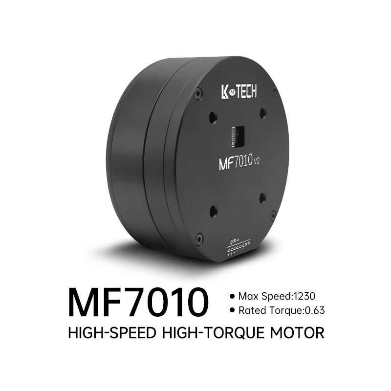 MF7010v2 (RMD-L) BLDC, Mikro-/Servomotor, FOC, Inspektionsroboter, ausgewogenes Fahrzeug, Drehteller, Rohrroboter auf Rädern, Klemmbacke