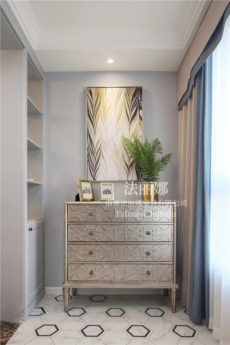 X-S  light luxury entrance cabinet decorative cabinet modern simplicity HG