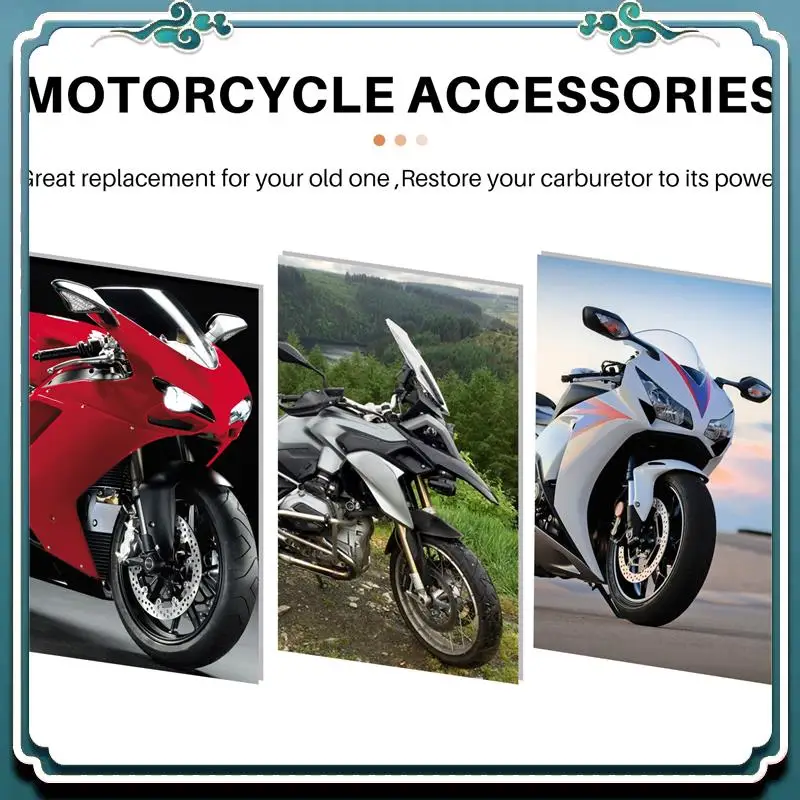 

Вакуумная диафрагма карбюратора ABTU для 2-цилиндровых мотоциклов V-типа для Yamaha Virago XV400 535 XV535 SR 250 Vmax 1200 XJR1200