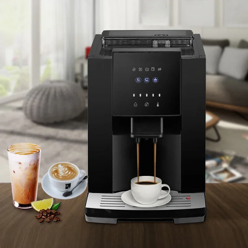 19bar Italian Espresso Coffee Machine Fully Automatic with Grinder Self-cleaning System Coffee Maker