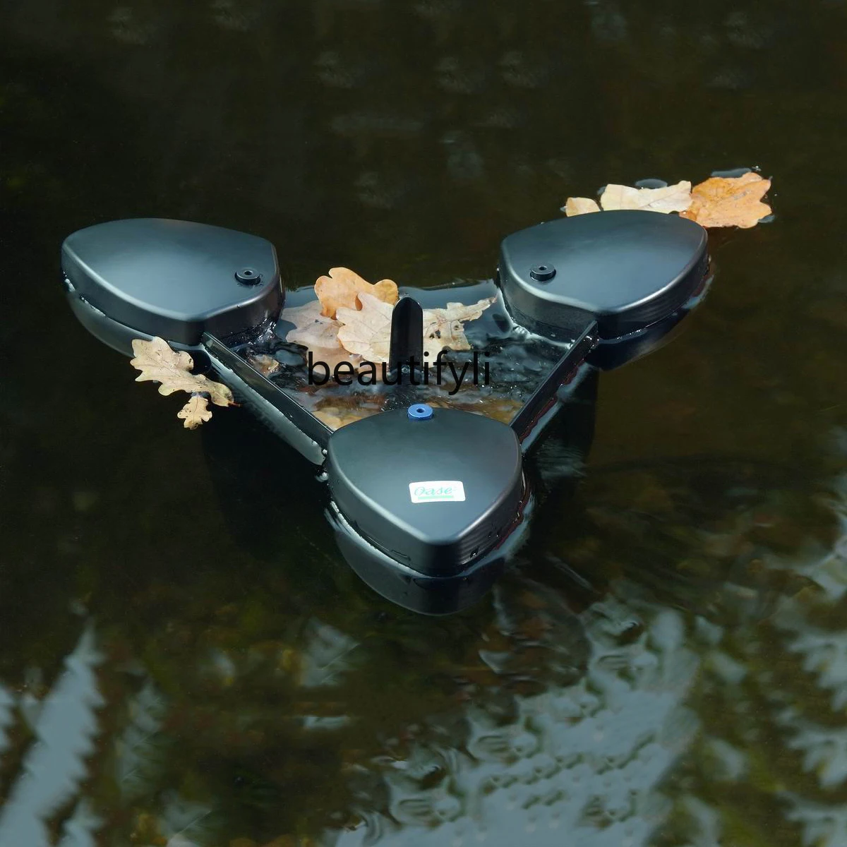 

Surface leaf collector pond skimmer fish pond filter floating garbage cleaning equipment
