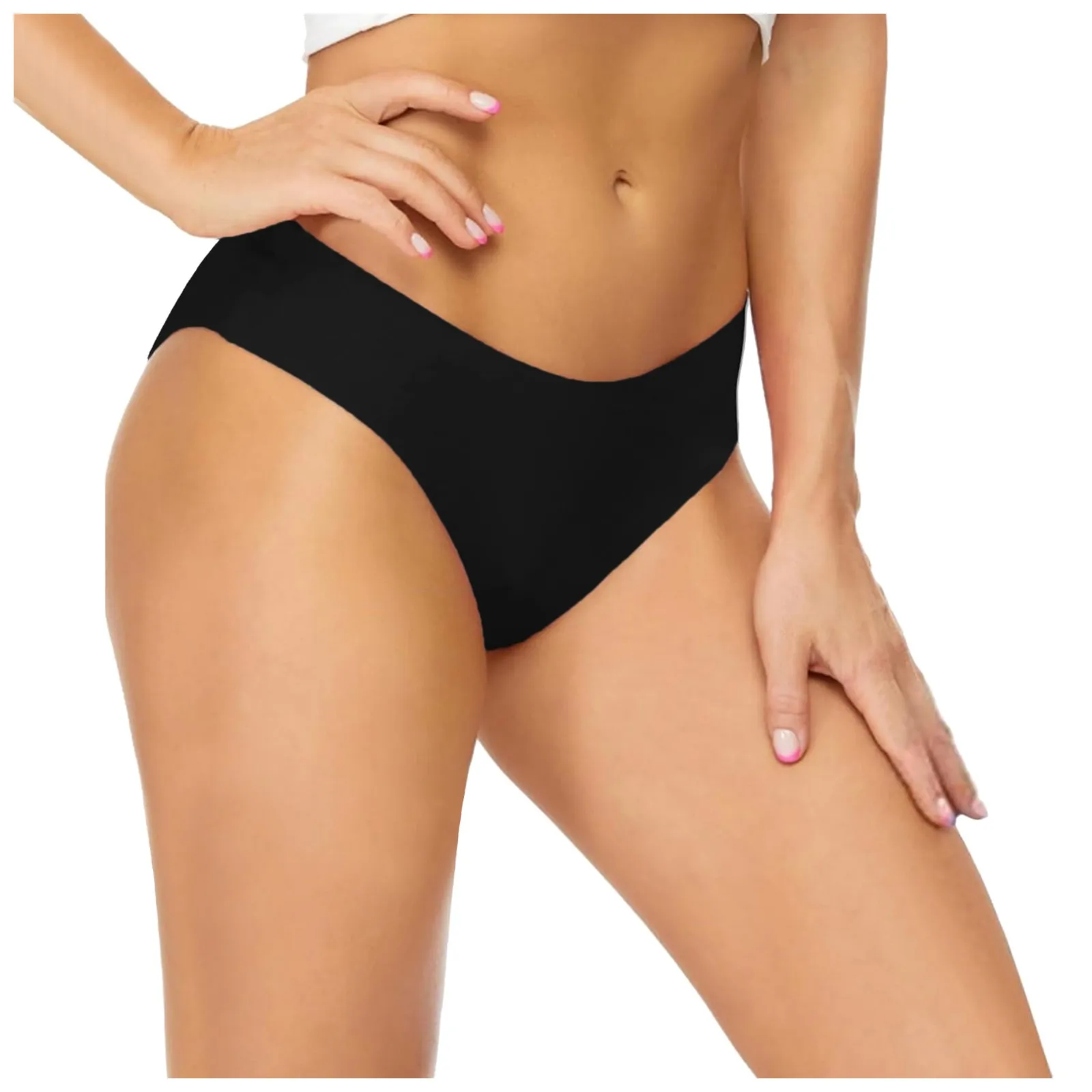 

Bikini Bottoms Womens Low Waisted Retro Basic Full Coverage Swimsuit Mid Waist Bathing Suit Shorts For Women Summer Swimwear