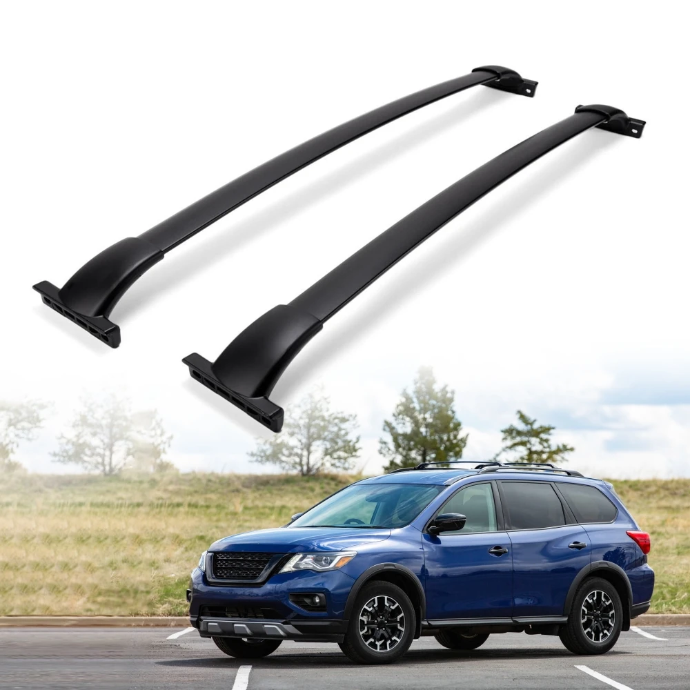 

Roof Rack Cross Bars for Nissan Pathfinder 2013-2020 Aluminium Alloy SUV Luggage Carrier Kayaks Bike Canoes Rooftop Holder