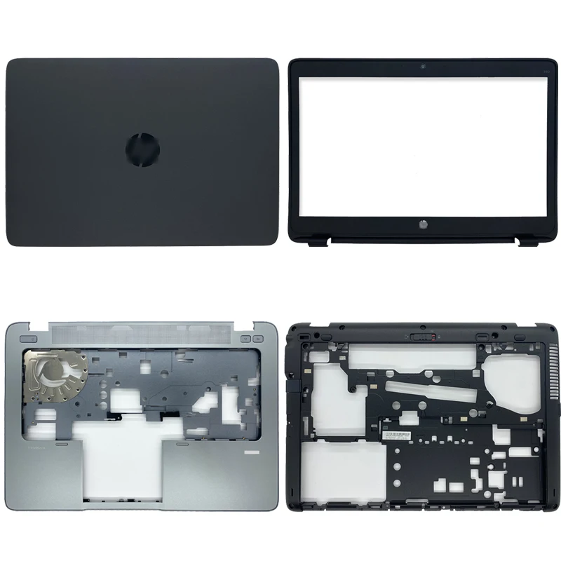 New for hp elitebook 840 740 745 g1 g2 lcd back cover/front frame/hinges/hand rest/bottom door cover 779682-001 730949-001