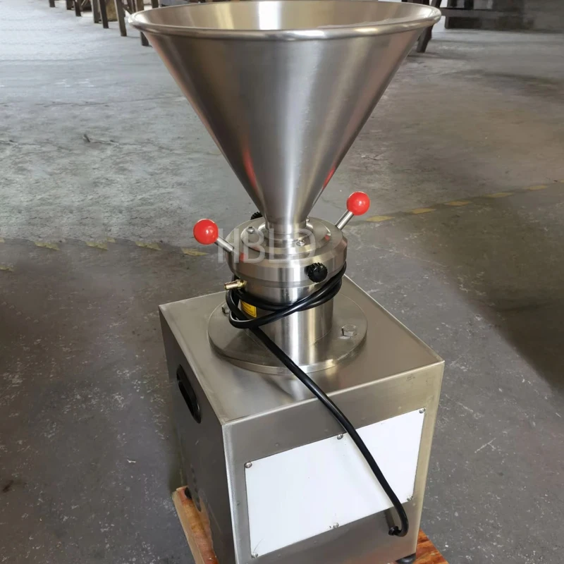 Fully Automatic Roasted Peanut Butter Paste Grinder Dried Colloid Grinder for Kitchen Use