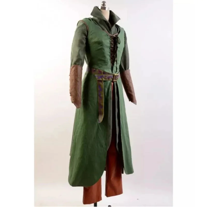 DY20El Hobbit 2/3 Elf Tauriel Traje El Señor de los Anillos Traje de Disfraz de Cosplay 25