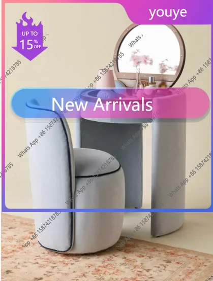 new Minimalist dresser with mirror multi-functional designer style creative advanced sense modern small apartment can be stored
