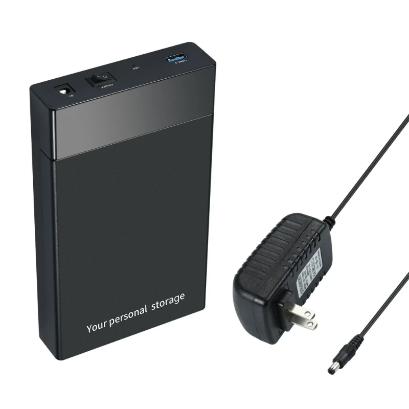 Caja externa USB3.0 para HDD SSD 3 pulgadas sin herramientas