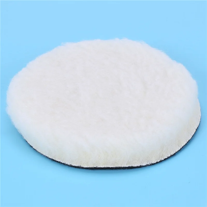 

AC88-30 Pcs 125 Mm Car Polishing Pad 5 Inch Inch Polish Waxing Pads Wool Polisher Bonnet Car Paint Care Wool Polishing Pad