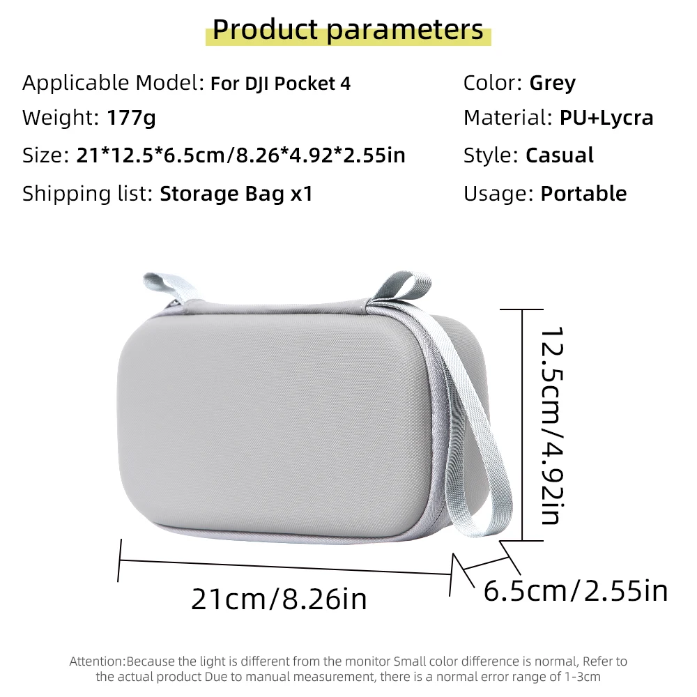 

Вместительный чехол для хранения DJI Pocket 4