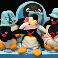 Pingu Variety Small Theatre Series Blind Box Cute Figures Cartoon Decoration Doll Gift Ornament Mystery Box Cartoon Decor Toys