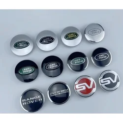 4Pcs 62mm Car Emblem Badge Rims Logo Hub Caps For Land Range Rover Sport Evoque L322 L320 L406 P38 Wheel Center Caps Accessories