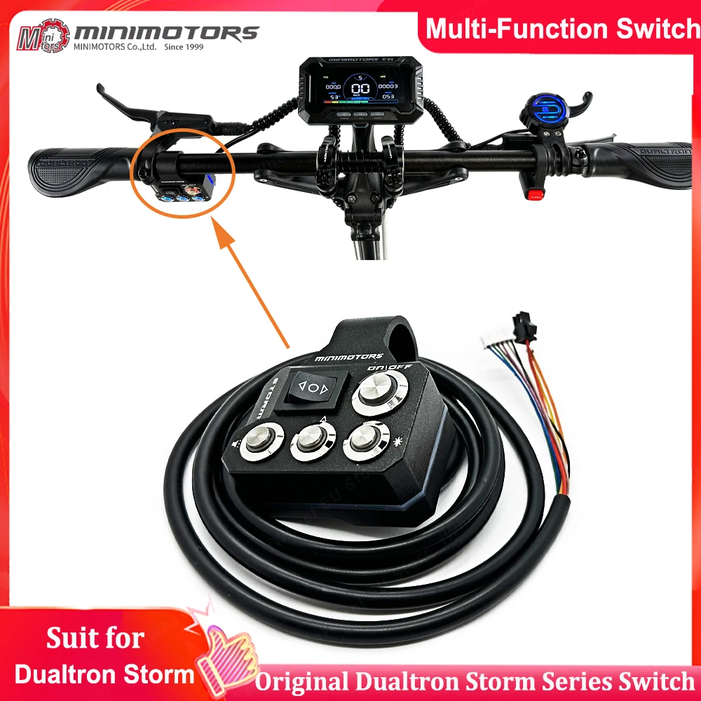 

Original Dualtron Strom Series Multi-function Switch Storm New Storm Scooter Switch Suit for Dualtron Strom Series scooter