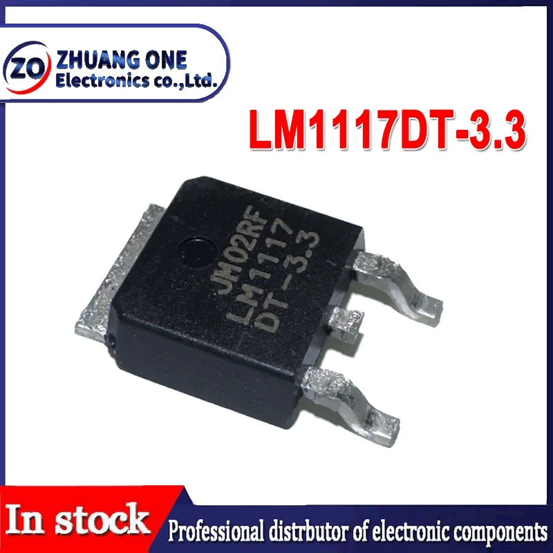 (10piece) 100% New LM1117 LM1117DT LM1117DT-3.3 LM1117DT-1.8 LM1117DT-2.5 LM1117DT-5.0 LM1117DT-ADJ TO-252 Chipset