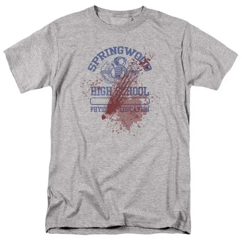 1984 Horror Movie Themed Cotton American Retro T-shirt for Both Men and Women